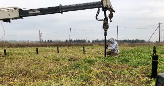 Установка винтовых свай Каменск-Уральский цена от 3074 руб.
