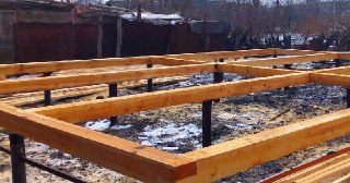 Пол на винтовых сваях Каменск-Уральский цена от 15369 руб.